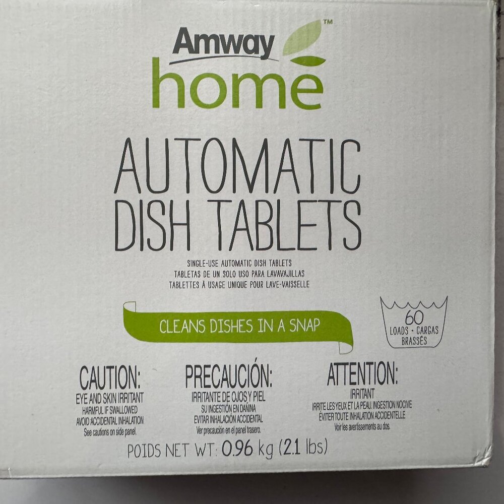 Amway Home Automatic Dish Tablets 60 tablets